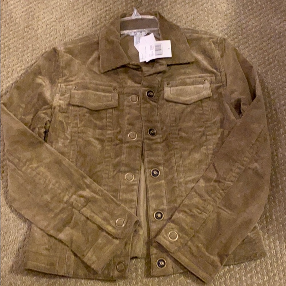 CAbi Casey Corduroy Jacket #411 Small Vintage New with  Tags